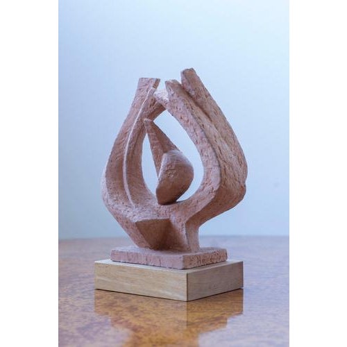 Spirande Liv Terracotta Sculpture by Amundin For Sale - Image 11 of 14