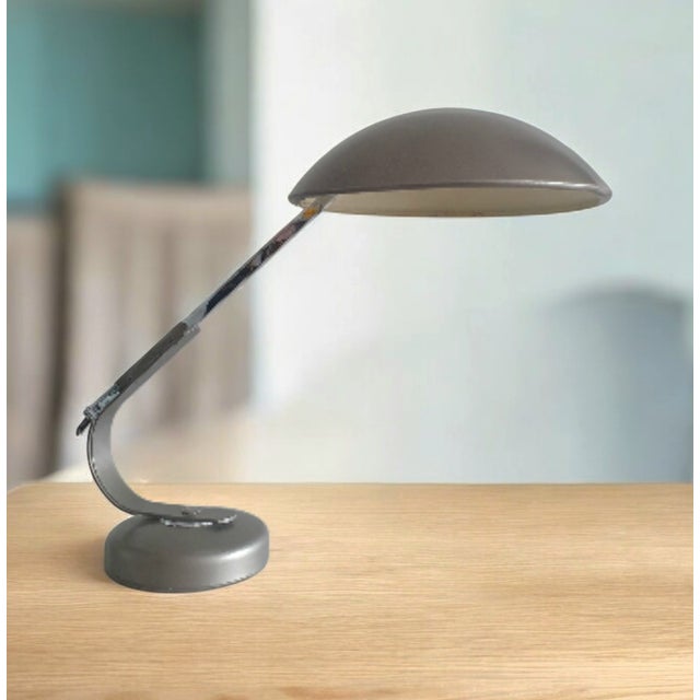 Modernist Industrial Lamp from Ferdinand Solere, 1950 For Sale - Image 10 of 18