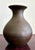Rustic Vintage Boho Bulbous Earth Toned Vase With Matte Finish For Sale - Image 3 of 9