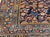 Antique Persian Senneh Area Rug, Hand-Knotted Wool, Allover Herati Pattern, Navy & Red, 4x6 For Sale - Image 17 of 18
