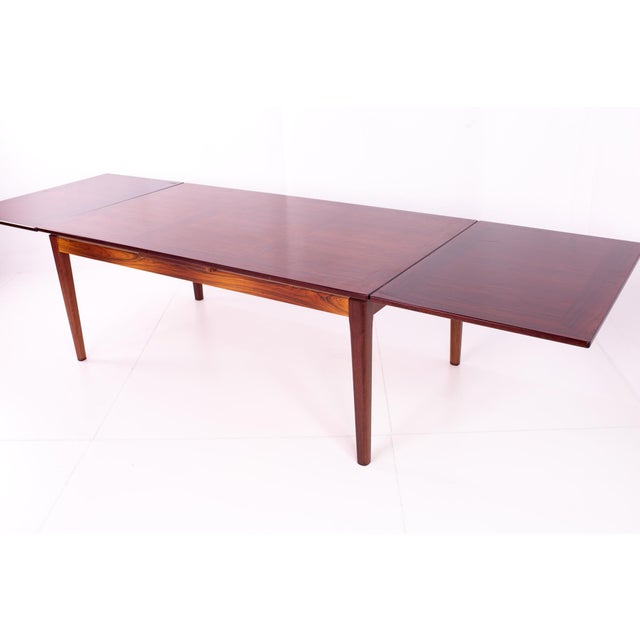 Skovby Rosewood Mid Century Hidden Leaf 12 Person Dining ...