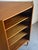 Wood Vintage Teak Corner Cabinet With 3 Open Shelves and Tapered Legs Denmark 1960s For Sale - Image 7 of 11
