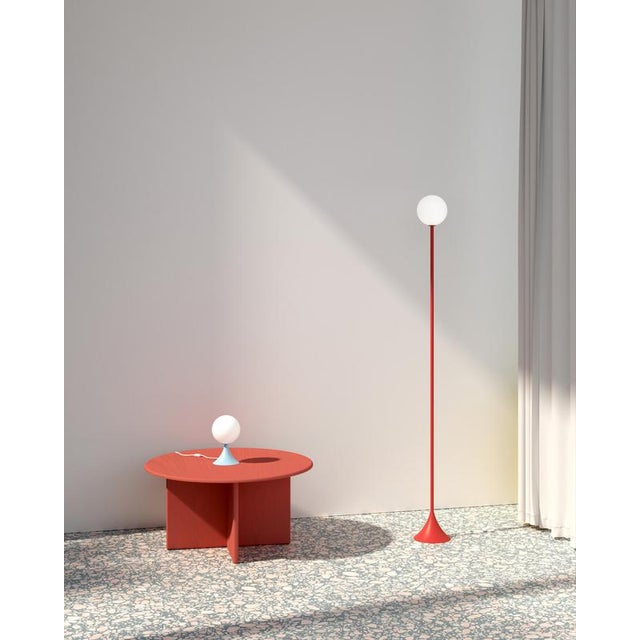 Contemporary Light Blue Asymptote Desk Light by Atelier Areti For Sale - Image 3 of 13