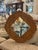 Vintage Rattan Reed Bamboo Vivai Del Sud Italian Wall Mirror For Sale - Image 9 of 10
