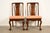 Drexel Heritage Hollywood Regency Chinoiserie Sculpted Mahogany Side Chairs or Dining Chairs, Pair For Sale - Image 15 of 15