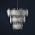 Transitional Currey & Company Bismarkia Large White Chandelier For Sale - Image 3 of 7