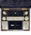Wood Antique Rosewood Travel Box With Brass Inlay, Complete With All Interior Items For Sale - Image 7 of 8