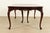 Romweber French Provincial Louis XV Mahogany Extension Dining Table, Newly Refinished For Sale - Image 12 of 13