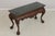 Traditional Georgian Style Mahogany Marble Top Console Table For Sale - Image 3 of 15