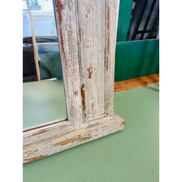Early 21st Century French Style Trumeau Mirror For Sale In Los Angeles - Image 6 of 16