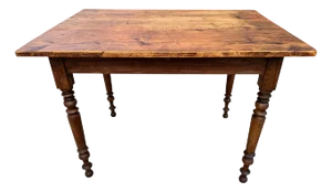 Antique Louis Philippe Style Parisian Fir Bistro Table