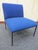 Textile Fogia Tondo Lounge Chair in Blue For Sale - Image 7 of 7