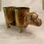 Mid-Century Modern Vintage Saks Fifth Avenue Brass Bulldog Wine Holder For Sale - Image 3 of 10
