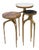 Regina Andrew Mixer Aluminum Tables, Brass - Set of 3 For Sale