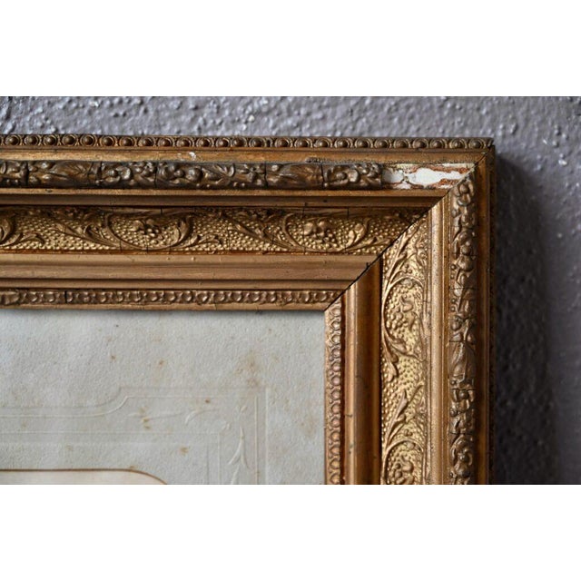 French Artist, Man with Mustache, 1910, Photographic Print, Framed For Sale - Image 6 of 10