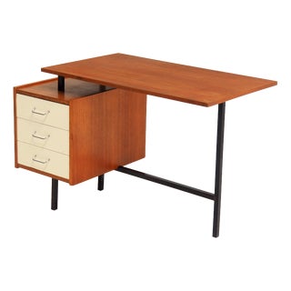 Mid-Century Functionalism Dutch Desk by Pastoe, 1950s For Sale