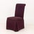 Early 21st Century Contemporary Purple Upholstered Slipper Chair For Sale - Image 5 of 9