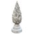 Modern Pair of Vintage 20th Century Plaster Flame Finials For Sale - Image 3 of 11