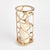 With a handsculpted meandering design, you, d never guess this artisan hurricane is made of a sturdy cast aluminum. With a...