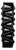 Black Glazed Porcelain Vase by Heinrich Fuchs for Hutschenreuther, 1960s–1970s For Sale