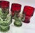 Glass Holiday Lowball Glasses- Set of Six For Sale - Image 7 of 12