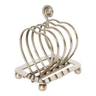 English "Heart" Toast / Letter Rack For Sale