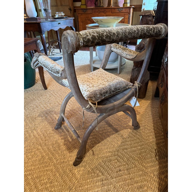 19th Century Neoclassical Curule Chair For Sale - Image 11 of 11