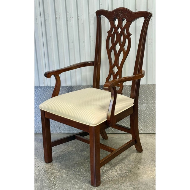 Chippendale Universal Furniture Chippendale Dining Chairs - Set of 8 For Sale - Image 3 of 12
