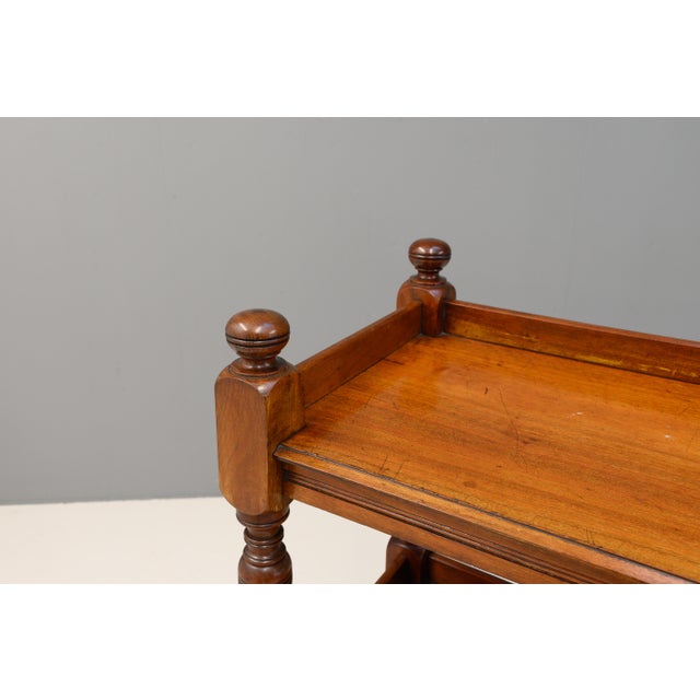 Victorian Walnut Buffet, 1890s For Sale - Image 5 of 8