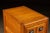 Brown Vintage Quartersawn Card File Cabinet With Card Catalog For Sale - Image 8 of 11