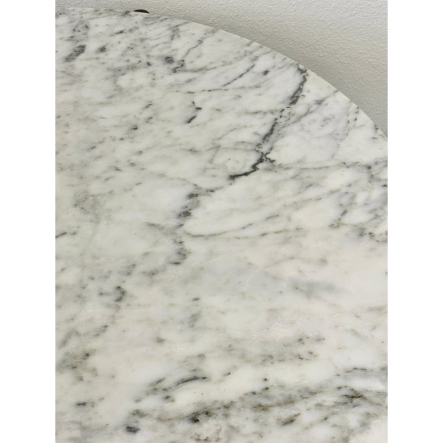 Early 20th Century Italian Gilt Aluminum and Marble Dining Table For Sale - Image 15 of 18