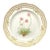 Royal Copenhagen Flora Danica 9" Plate, Armeria Sibirica Turcz, Gilt Border For Sale