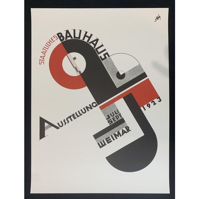 Bauhaus Exhibition 1923 Poster, 1999 For Sale
