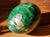 Italian Italian Italian Emerald Green Alabaster Egg For Sale - Image 3 of 6
