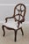 Henredon Set of 6 Henredon Pierced Back Dining Room Chairs For Sale - Image 4 of 18