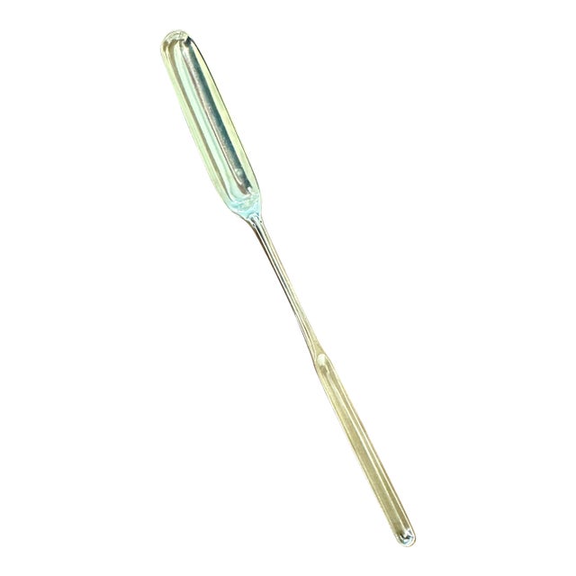 Antique Sterling Silver Marrow Spoon For Sale