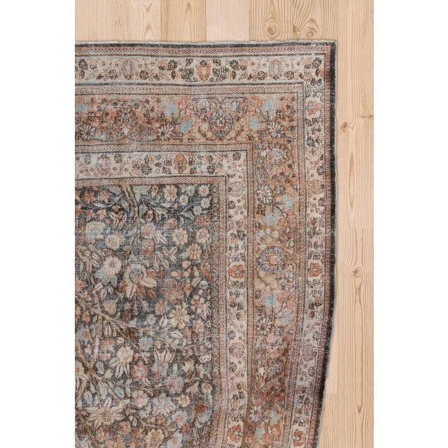 Early 20th Century Antique Zabihi Collection Persian Doroksh Rug - 9'10" x 14'4" For Sale - Image 5 of 9