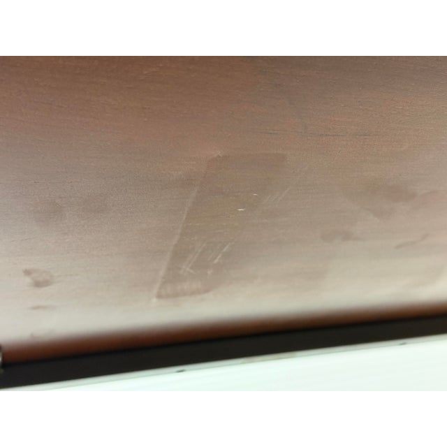 Macassar Ebony/Smoked Glass Side Table For Sale In San Francisco - Image 6 of 12