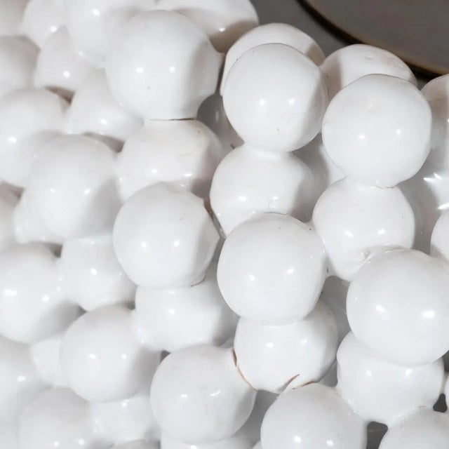 Vintage Clustered Ball Ceramic Table Lamps - a Pair For Sale - Image 9 of 11