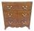 Small Scale English Mahogany Bow Front Dresser For Sale