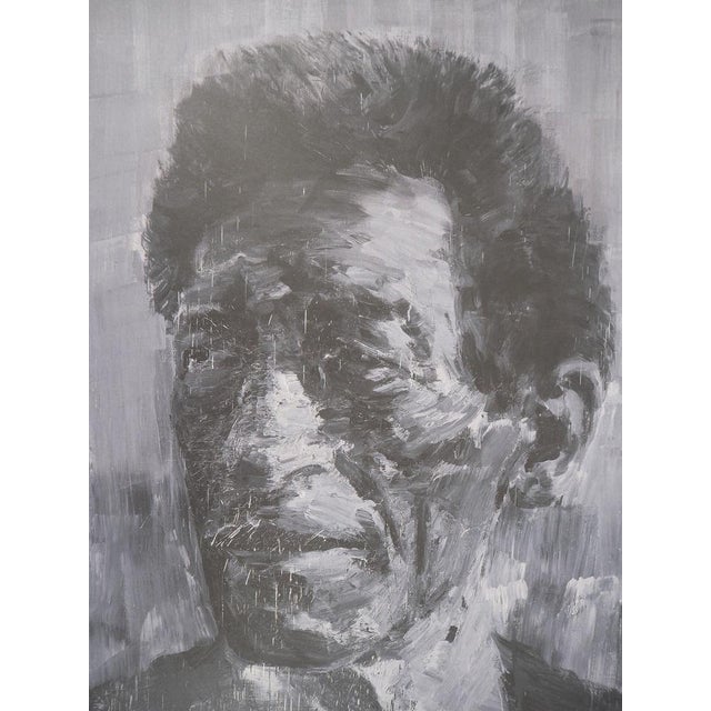 Contemporary Yan Pei-Ming, Hommage à Giacometti, Print For Sale - Image 3 of 6