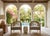 A Pair Mid-Century Modern Inspired Teak Fretted Barrel Tub Chairs For Sale - Image 9 of 12