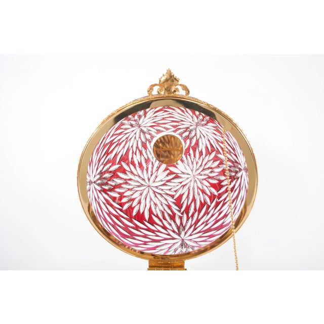 Glass French Cut Crystal Liqueur Cave Set, 6 Pieces For Sale - Image 7 of 13