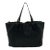 Bottega Veneta Black Woven Leather Handbag Tote For Sale