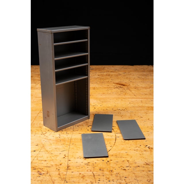Mid 20th Century Vintage Burroughs Metal Shelving Salesman Sample Kit For Sale - Image 5 of 11