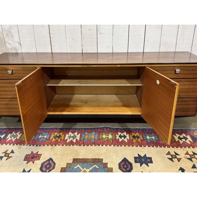 English Mahogany Sideboard, 1970s For Sale - Image 4 of 18