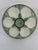 1930s French Longchamp Green and White Majolica Oyster Plate For Sale - Image 11 of 14