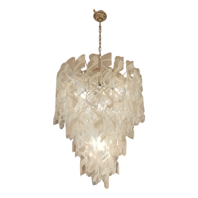 Transparent Pendant Lamp, 1960s For Sale