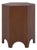 Barahan End Table in Walnut For Sale
