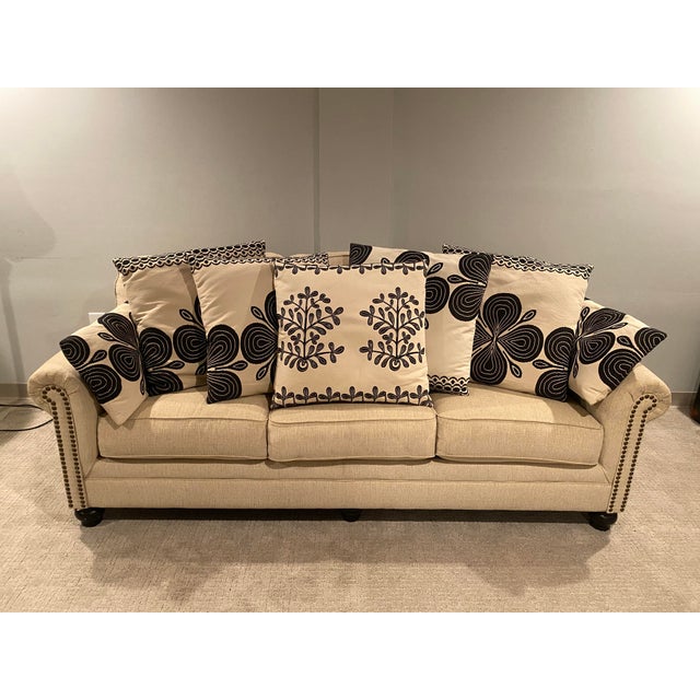 2010s Rare Original B&b Italia Canasta 65 Outdoor Cushions by Patricia Urquiola For Sale - Image 5 of 5